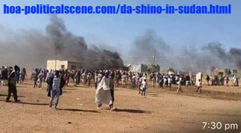 hoa-politicalscene.com/da-shino-in-sudan.html: Da Shino in Sudan: Sudanese people demonstrations in December 2018. Constitutional means are necessary before hand.