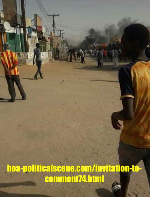 hoa-politicalscene.com/invitation-to-comment74.html: Invitation to Comment 74: Political statements on December 2018 intifada in Sudan بيانات سودانية سياسية شعبية في اطار مظاهرات ديسمبر 2018م