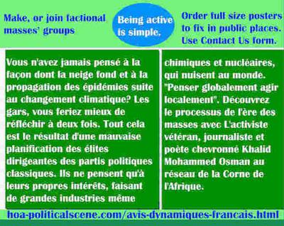 hoa-politicalscene.com/avis-dynamiques-francais.html - Avis Dynamiques Français: Vous n'avez jamais pensé à la façon dont la neige fond et à la propagation des épidémies suite au changement climatique?