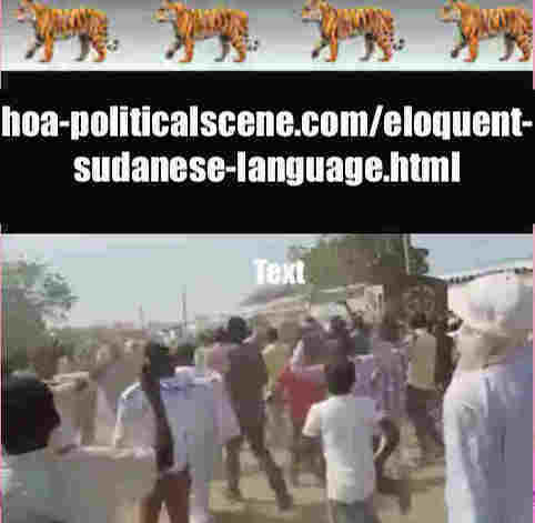 hoa-politicalscene.com/eloquent-sudanese-language.html: In Eloquent Sudanese Language: Tale of Revolutionary Ideas. بالسوداني الفصيح، حكاية نمو الأفكار الثورية. Sudanese uprising, January 2019.