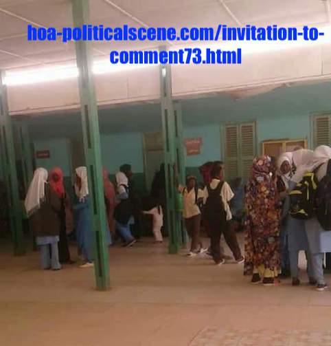 hoa-politicalscene.com/invitation-to-comment73.html: Invitation to Comment 73: Political statements on December 2018 uprising in Sudan بيانات سودانية سياسية شعبية في اطار ثورة ديسمبر 2018م