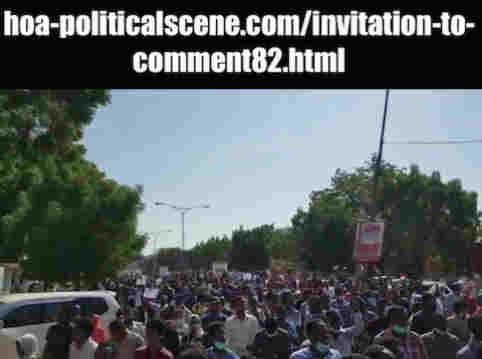 hoa-politicalscene.com/invitation-to-comment82.html: Invitation to Comment 82: Political statements on December 2018 protests in Sudan جماهير استاد الهلال تندمج في مظاهرات ديسمبر ٢٠١٨م