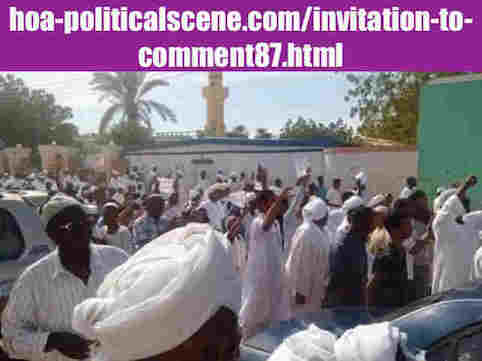 hoa-politicalscene.com/invitation-to-comment87.html: Invitation to Comment 87: يوميات الثورة السودانية في ديسمبر ٢٠١٨م. Diary of the Sudanese uprising in December 2018. 