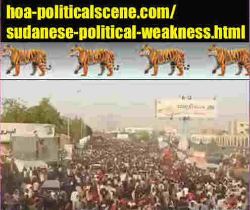 hoa-politicalscene.com/sudanese-political-weakness.html: Sudanese Political Weakness: مواطن ضعف سياسية سودانية. Revolutionary Ideas. نمو الأفكار الثورية السودانية. Sudanese uprising, April 2019.