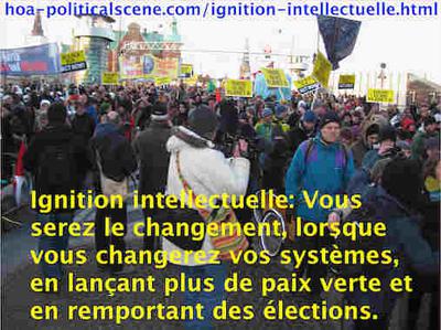 hoa-politicalscene.com/ignition-intellectuelle.html - Ignition intellectuelle: Vous serez le changement, lorsque vous changerez vos systèmes, en lançant plus de paix verte et en remportant des élections.