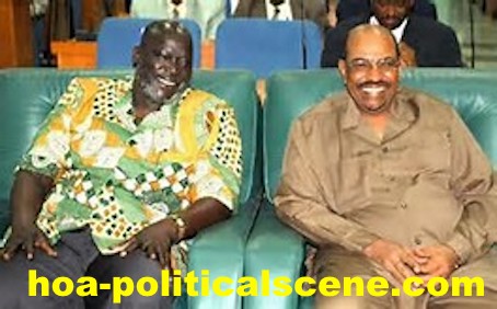 hoa-politicalscene.com/john-garang-to-sadiq-al-mahadi.html - John Garang to Sadiq al Mahadi: Garang & the Sudanese dictator Omer al-Bashir. One is factual dictator and the second was in the making.