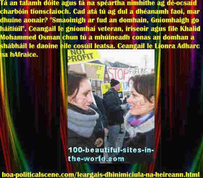 hoa-politicalscene.com/leargais-dhinimiciula-na-heireann.html - Léargais Dhinimiciúla na hÉireann: Tá an talamh dóite agus tá na spéartha nimhithe ag dé-ocsaíd charbóin tionsclaíoch.