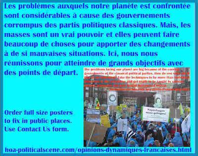 hoa-politicalscene.com/opinions-dynamiques-francaises.html - Opinions Dynamiques Françaises: Les problèmes auxquels notre planète est confrontée sont considérables à cause des gouvernements...