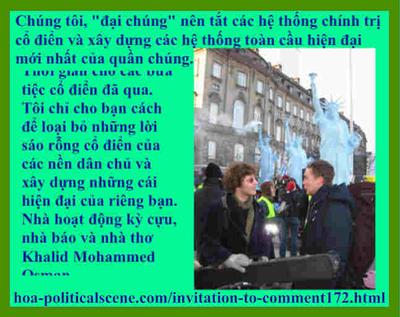 hoa-politicalscene.com/invitation-to-comment172.html - Invitation to Comments 172: Chúng ta, 